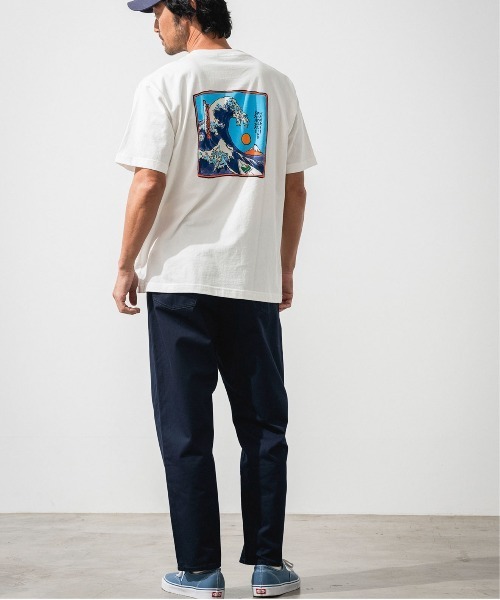 OFFSHORE(オフショア)の「BANZAI FUJI TEE/バンザイフジティ(Tシャツ/カットソー・メンズ・ベージュ/ホワイト/グレー・XL/L/M/S)」の19枚目の写真