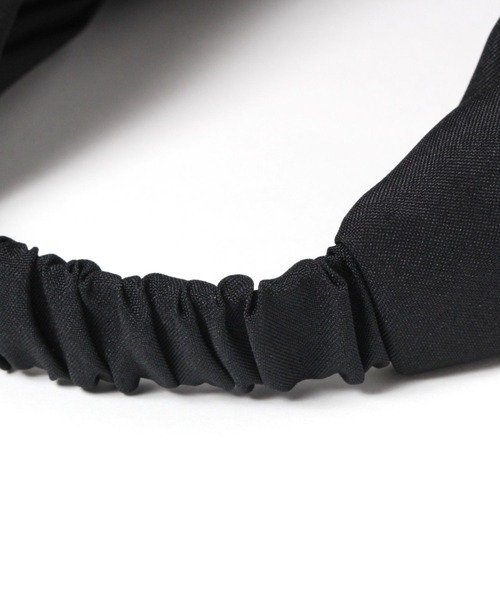 studio CLIP（スタディオクリップ）の「【daily CLIP】ベーシックヘアバン（ヘアバンド・レディース・ブラック/ベージュ/ネイビー・FREE）」の6枚目の写真