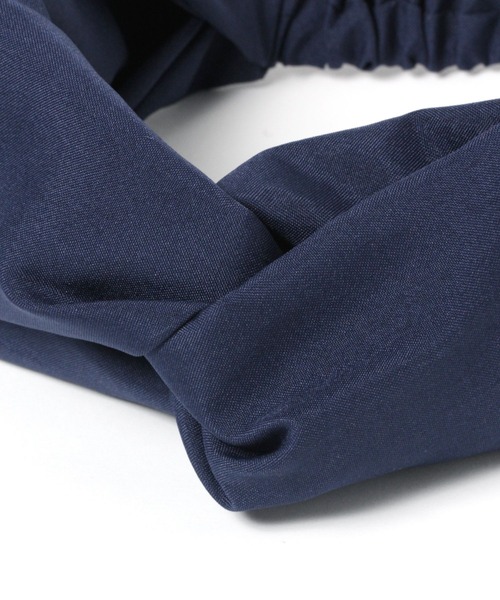 studio CLIP（スタディオクリップ）の「【daily CLIP】ベーシックヘアバン（ヘアバンド・レディース・ブラック/ベージュ/ネイビー・FREE）」の4枚目の写真