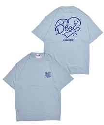 DOUBLE STEAL（ダブルスティール）の「ハート Tシャツ（Tシャツ/カットソー）」