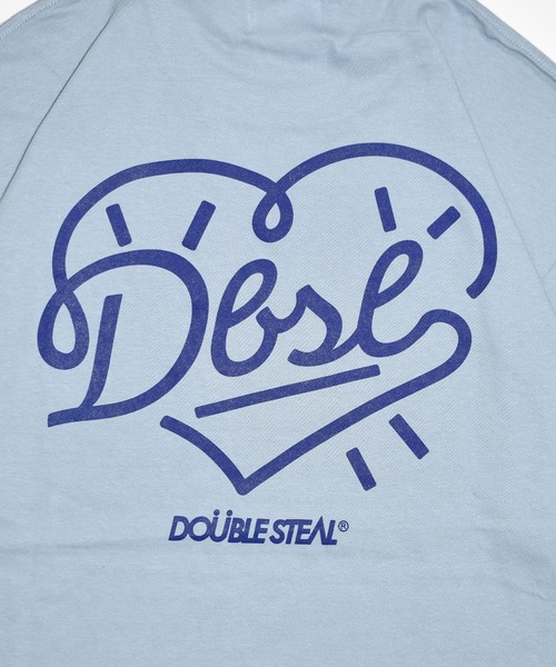 DOUBLE STEAL(ダブルスティール)の「ハート Tシャツ(Tシャツ/カットソー・メンズ・ライトブルー/ブラック/ホワイト×ネイビー/ホワイト×レッド・MEDIUM/LARGE/X-LARGE/XX-LARGE)」の8枚目の写真