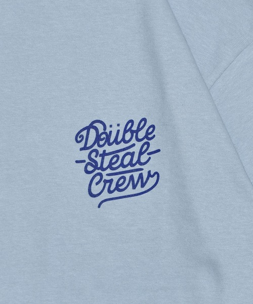 DOUBLE STEAL(ダブルスティール)の「ハート Tシャツ(Tシャツ/カットソー・メンズ・ライトブルー/ブラック/ホワイト×ネイビー/ホワイト×レッド・MEDIUM/LARGE/X-LARGE/XX-LARGE)」の9枚目の写真