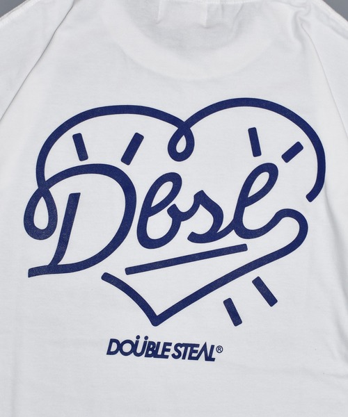 DOUBLE STEAL(ダブルスティール)の「ハート Tシャツ(Tシャツ/カットソー・メンズ・ライトブルー/ブラック/ホワイト×ネイビー/ホワイト×レッド・MEDIUM/LARGE/X-LARGE/XX-LARGE)」の12枚目の写真