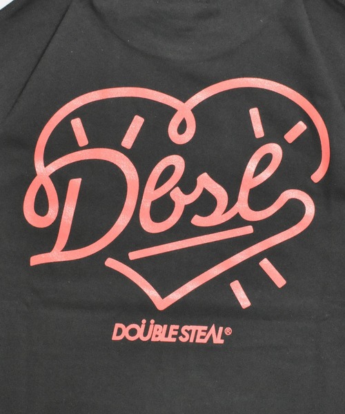 DOUBLE STEAL(ダブルスティール)の「ハート Tシャツ(Tシャツ/カットソー・メンズ・ライトブルー/ブラック/ホワイト×ネイビー/ホワイト×レッド・MEDIUM/LARGE/X-LARGE/XX-LARGE)」の14枚目の写真