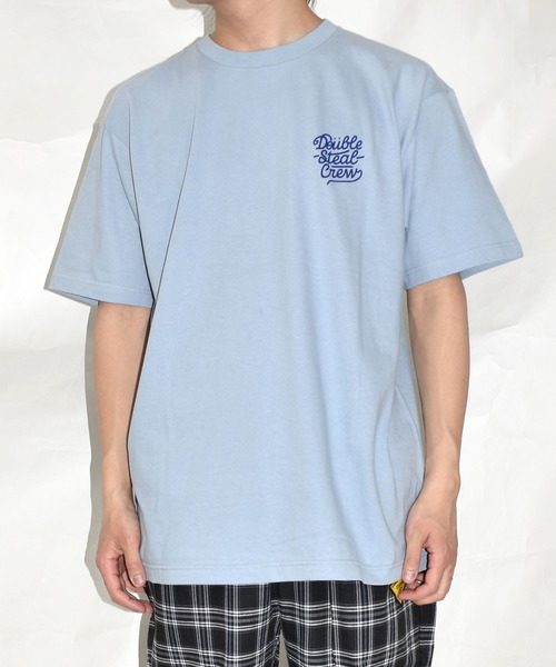 DOUBLE STEAL(ダブルスティール)の「ハート Tシャツ(Tシャツ/カットソー・メンズ・ライトブルー/ブラック/ホワイト×ネイビー/ホワイト×レッド・MEDIUM/LARGE/X-LARGE/XX-LARGE)」の20枚目の写真