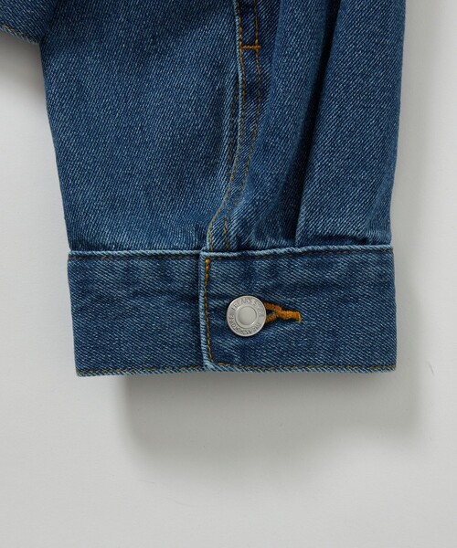 FREAK'S STORE（フリークスストア）の「限定展開 ビッグシルエット デニムジャケット（デニムジャケット・メンズ・ライトブラック/ライトインディゴブルー/ダークインディゴブルー/ブラック・SMALL/LARGE/MEDIUM）」の20枚目の写真