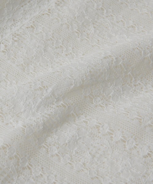 La boutique BonBon（ラブティックボンボン）の「レースバンドカラーブラウス（シャツ/ブラウス・レディース・ホワイト/ブラック・FREE）」の20枚目の写真