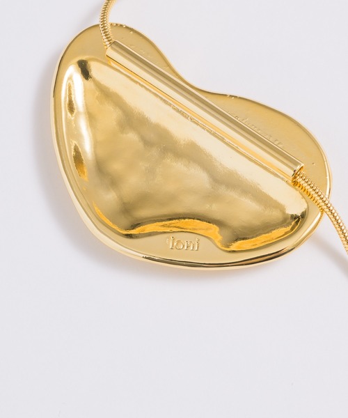 loni（ロニ）の「【金属アレルギー対応】Heart Leaf Choker/ハートリーフチョーカー（チョーカー・レディース・ゴールド/シルバー・FREE）」の14枚目の写真