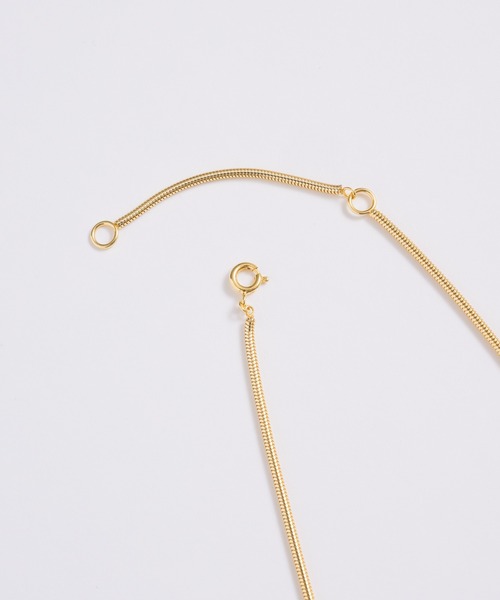 loni（ロニ）の「【金属アレルギー対応】Heart Leaf Choker/ハートリーフチョーカー（チョーカー・レディース・ゴールド/シルバー・FREE）」の16枚目の写真