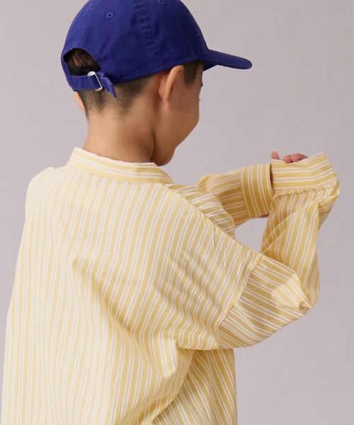 PAIRMANON STREET(ペアマノンストリート)の「【PAIRMANON STREET】アソート 長袖 布帛 ワンポイント 刺繍 シャツ(シャツ/ブラウス・キッズ・グリーン系その他/ブルー系その他/ベージュ系その他/ブラウン/イエロー系その他/ブルー/ブラック系その他/ブルー系その他3/ブラック系その他2/ライトベージュ・100/110/120/130/140/150/90/160)」の14枚目の写真