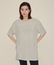 eL | 【eL】Glitter Box Slit Tee/104572(Tシャツ/カットソー)