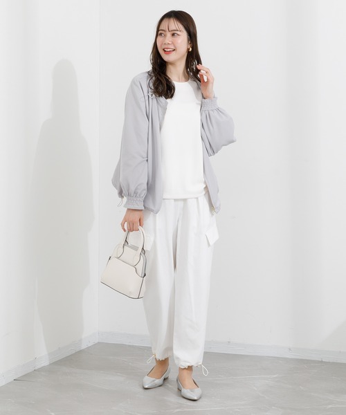 KATHARINE ROSS（キャサリンロス）の「【KATHARINE ROSS】ソフトカーゴパンツ（カーゴパンツ・レディース・ホワイト/ベージュ/ネイビー・MEDIUM）」の22枚目の写真