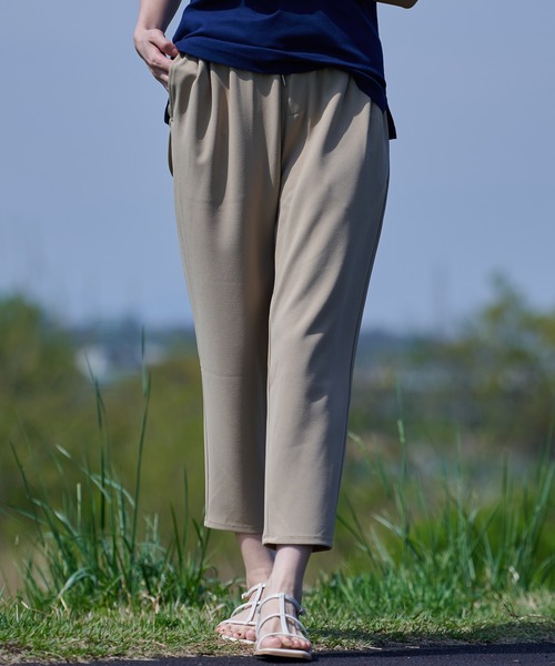 Arnold Palmer(アーノルドパーマー)の「カットジョーゼット プルオンパンツ(その他パンツ・レディース・ブラック/サックスブルー/ベージュ・L/M/S)」の2枚目の写真