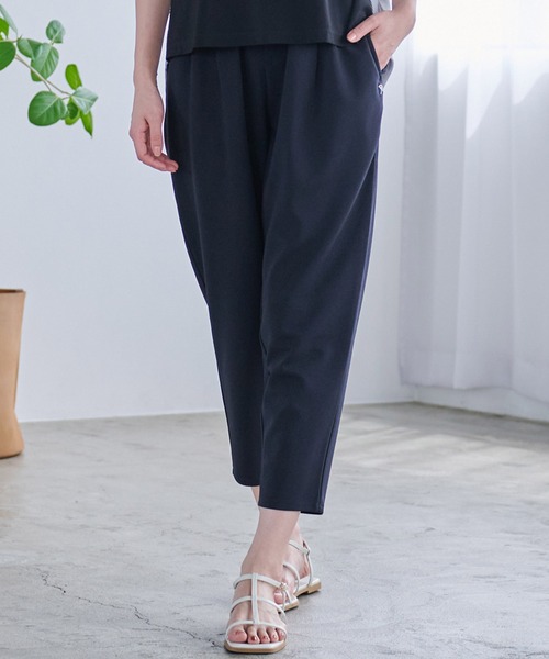 Arnold Palmer(アーノルドパーマー)の「カットジョーゼット プルオンパンツ(その他パンツ・レディース・ブラック/サックスブルー/ベージュ・L/M/S)」の1枚目の写真