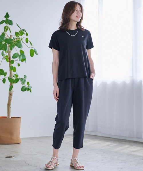 Arnold Palmer(アーノルドパーマー)の「カットジョーゼット プルオンパンツ(その他パンツ・レディース・ブラック/サックスブルー/ベージュ・L/M/S)」の12枚目の写真