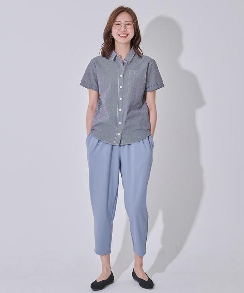 Arnold Palmer(アーノルドパーマー)の「カットジョーゼット プルオンパンツ(その他パンツ・レディース・ブラック/サックスブルー/ベージュ・L/M/S)」の18枚目の写真