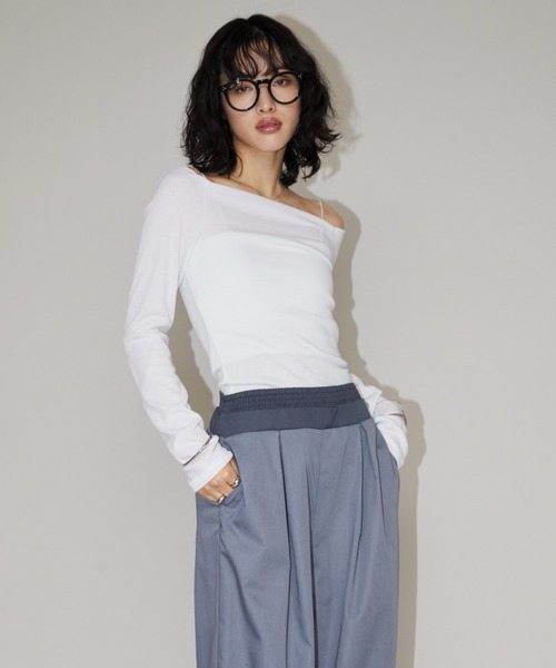 Aunt Marie's（アントマリーズ）の「ラウンドフレームメガネ/UVカット（メガネ・レディース・ブラウン/ブラック・FREE）」の9枚目の写真