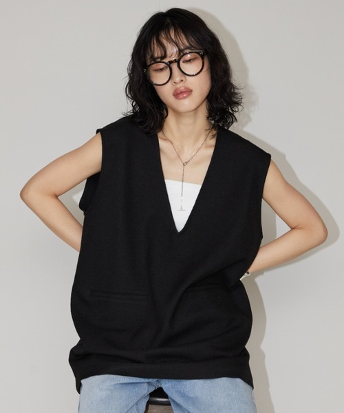 Aunt Marie's（アントマリーズ）の「ラウンドフレームメガネ/UVカット（メガネ・レディース・ブラウン/ブラック・FREE）」の14枚目の写真