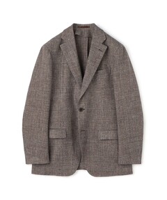 セール】【セットアップ対応】リネンライクキャンバスジャケット