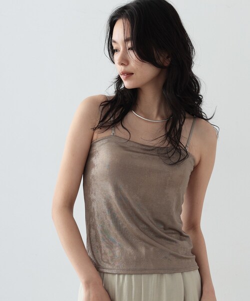 GALLEST（ギャレスト）の「シャイニーカップ付ベアトップ（チューブトップ・レディース・ブロンズ・38）」の6枚目の写真
