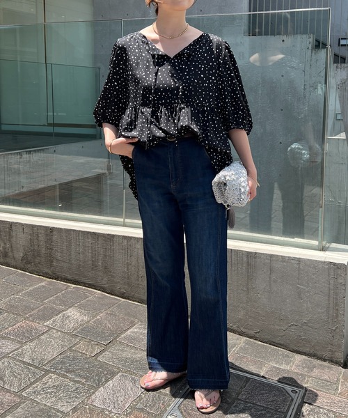 un dix cors（アンディコール）の「メタリック柄編みロングハンドルトートバッグ（トートバッグ・レディース・ゴールド/シルバー・FREE）」の19枚目の写真