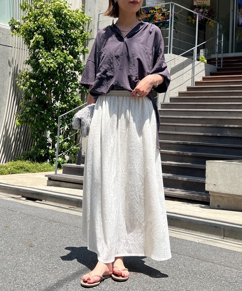 un dix cors（アンディコール）の「メタリック柄編みロングハンドルトートバッグ（トートバッグ・レディース・ゴールド/シルバー・FREE）」の20枚目の写真