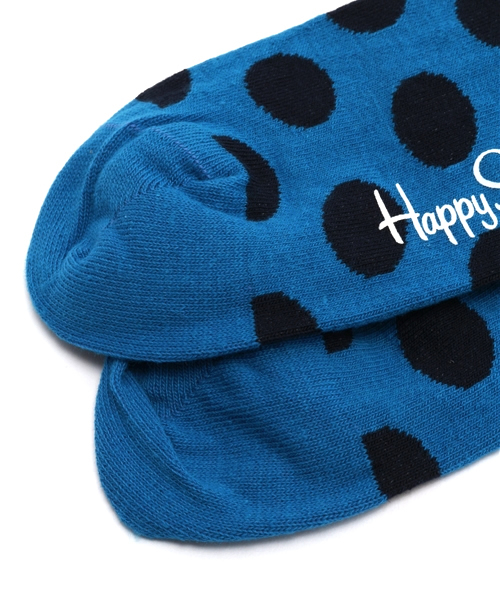 Happy Socks（ハッピーソックス）の「Big Dot(BD01-606)（ソックス/靴下・ブルー系その他・S-M/M-L）」の3枚目の写真
