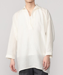 Bshop | DOU BOCHI Eric Bergere | リネン スキッパーシャツ MEN(シャツ/ブラウス)