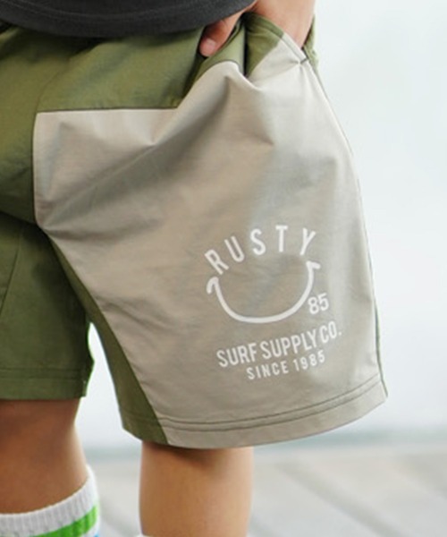 RUSTY(ラスティ)の「RUSTY/ラスティー キッズ ショーツ ハーフパンツ ニコちゃんマーク 964403(その他パンツ・キッズ・ブラック/カーキ・130cm/140cm/150cm/160cm)」の17枚目の写真