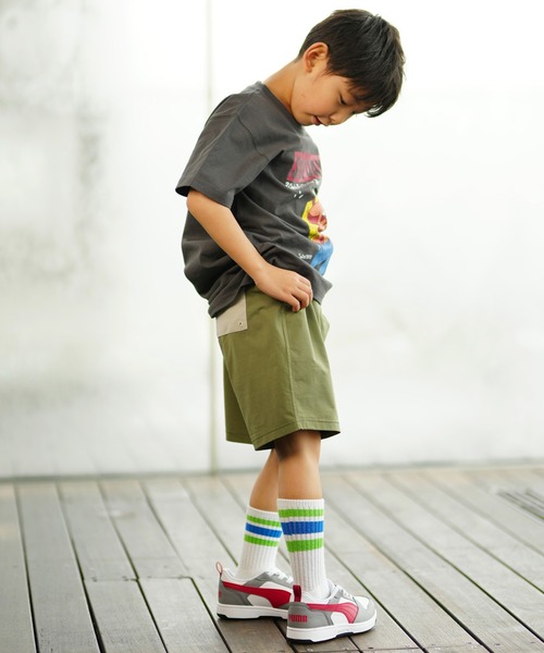 RUSTY(ラスティ)の「RUSTY/ラスティー キッズ ショーツ ハーフパンツ ニコちゃんマーク 964403(その他パンツ・キッズ・ブラック/カーキ・130cm/140cm/150cm/160cm)」の16枚目の写真