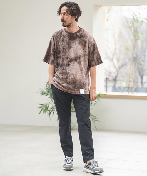 CAMBIO(カンビオ)の「mt9014- Spot dye Damage Short Sleeve Cut sew Tシャツ(Tシャツ/カットソー・メンズ・ブラウン・M/L)」の8枚目の写真