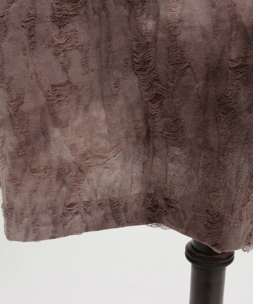 CAMBIO(カンビオ)の「mt9014- Spot dye Damage Short Sleeve Cut sew Tシャツ(Tシャツ/カットソー・メンズ・ブラウン・M/L)」の18枚目の写真