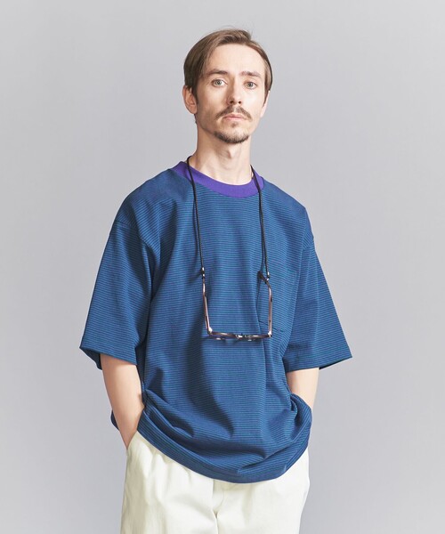 BEAUTY&YOUTH UNITED ARROWS（ビューティーアンドユースユナイテッドアローズ）の「ツイスト グラス コード（メガネ・メンズ・ブラック/ダークブラウン・FREE）」の4枚目の写真