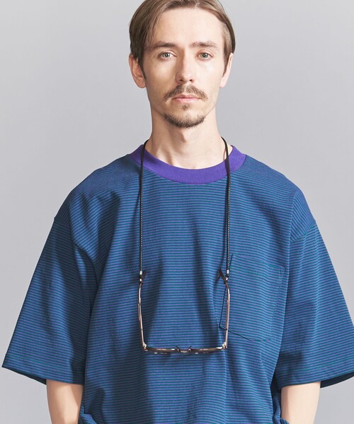 BEAUTY&YOUTH UNITED ARROWS（ビューティーアンドユースユナイテッドアローズ）の「ツイスト グラス コード（メガネ・メンズ・ブラック/ダークブラウン・FREE）」の5枚目の写真