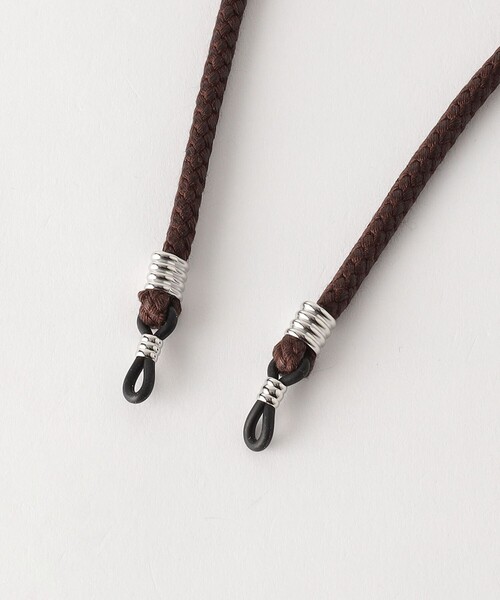 BEAUTY&YOUTH UNITED ARROWS（ビューティーアンドユースユナイテッドアローズ）の「ツイスト グラス コード（メガネ・メンズ・ブラック/ダークブラウン・FREE）」の7枚目の写真