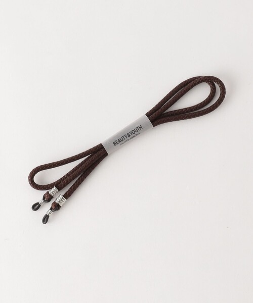 BEAUTY&YOUTH UNITED ARROWS（ビューティーアンドユースユナイテッドアローズ）の「ツイスト グラス コード（メガネ・メンズ・ブラック/ダークブラウン・FREE）」の8枚目の写真