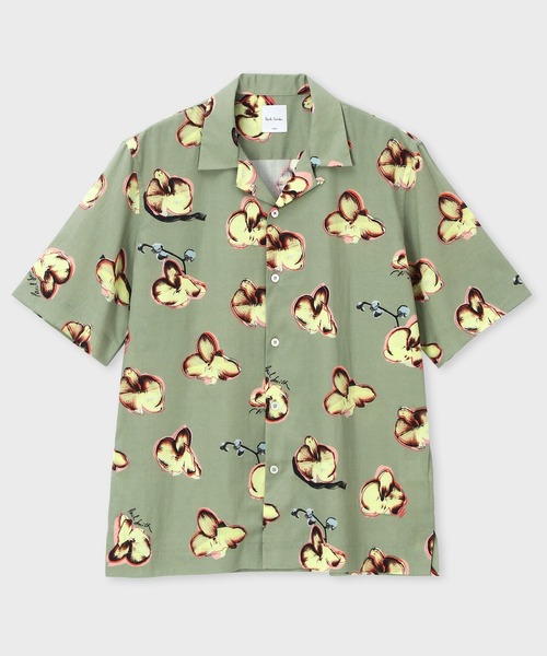 ポールスミス　PaulSmith「Orchid」オープンカラーシャツ Paul Smith｜【by R 限定品】Paul Smith 