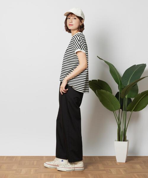 BACK NUMBER(バックナンバー)の「BACK NUMBER(バックナンバー)ハイウエストタックトラウザー(その他パンツ・レディース・グレー/ブラック/サックスブルー・L/M)」の18枚目の写真