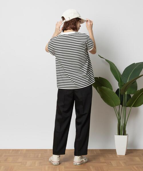 BACK NUMBER(バックナンバー)の「BACK NUMBER(バックナンバー)ハイウエストタックトラウザー(その他パンツ・レディース・グレー/ブラック/サックスブルー・L/M)」の20枚目の写真