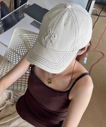 Vipoa（ヴィポア）の「French ribbon stitch cap（キャップ・レディース）」
