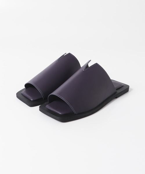 KBF（ケイビーエフ）の「カットデザインフラットサンダル（サンダル・レディース・パープル/ブラウン・37/38）」の11枚目の写真