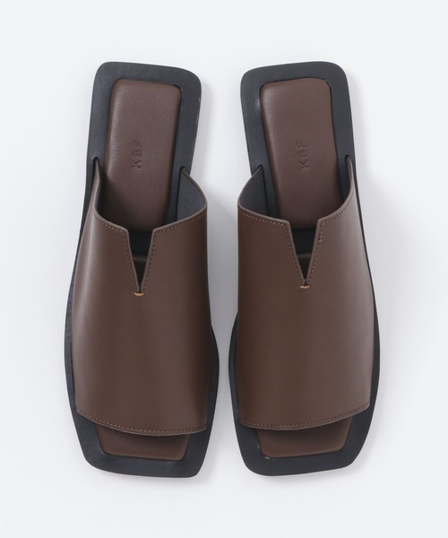 KBF（ケイビーエフ）の「カットデザインフラットサンダル（サンダル・レディース・パープル/ブラウン・37/38）」の13枚目の写真