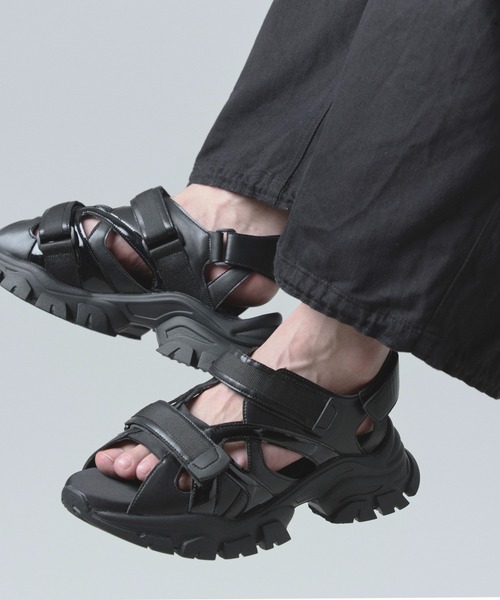 ADAMASTE（アダマスト）の「"ADAMASTE" rank upper sandal/ランクアッパーサンダル（サンダル・メンズ・ブラック・MEDIUM/SMALL/LARGE）」の21枚目の写真