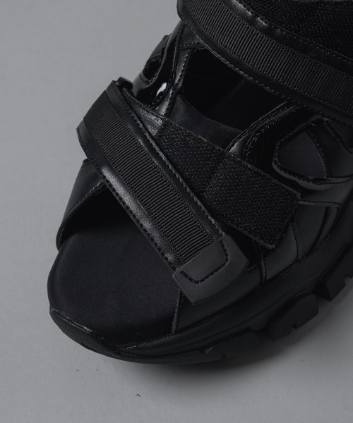 ADAMASTE（アダマスト）の「"ADAMASTE" rank upper sandal/ランクアッパーサンダル（サンダル・メンズ・ブラック・MEDIUM/SMALL/LARGE）」の9枚目の写真