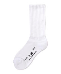 PGG（ピージージー）の「【PGG】リッチェル編み ミドルソックス (LADIES)（ソックス/靴下）」