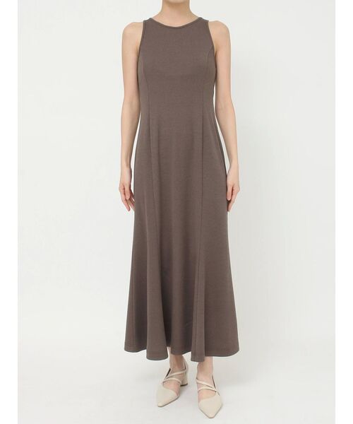 LAGUNAMOON（ラグナムーン）の「リブカットナローフレアワンピース（ワンピース・レディース・モカ/ブルー/ブラック・SMALL/MEDIUM）」の17枚目の写真