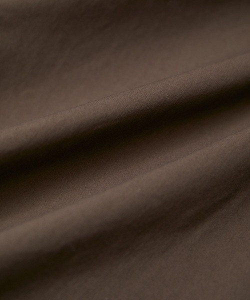 VIS(ビス)の「【洗える】ラインストーンシャツチュニックブラウス(シャツ/ブラウス・レディース・ホワイト/ダークブラウン/サックスブルー・FREE)」の5枚目の写真