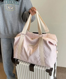 shopnikoniko（ショップニコニコ）の「キャリーオンバッグ トラベルバッグ ボストン 大容量 かわいい 旅行 軽量  ボストンバッグ（スーツケース/キャリーバッグ）」