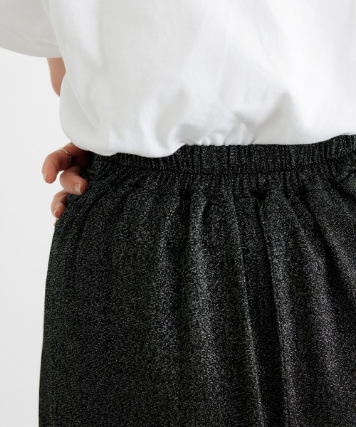 LIAN（リアン）の「ラメタイトスカート（スカート・レディース・オフホワイト/ブラック・FREE）」の21枚目の写真