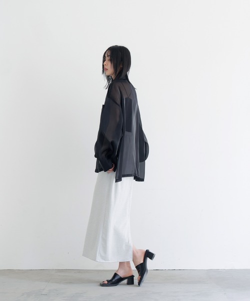 LIAN（リアン）の「ラメタイトスカート（スカート・レディース・オフホワイト/ブラック・FREE）」の13枚目の写真